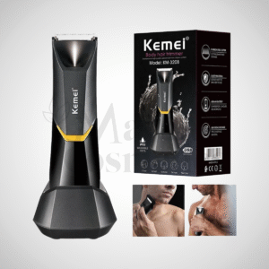 Kemei KM-3208 Professional Body Hair Trimmer (Unisex, Wet & Dry)