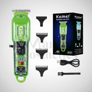 Kemei KM-1133 Transparent Body LCD Professional Hair Clipper (Rechargeable)